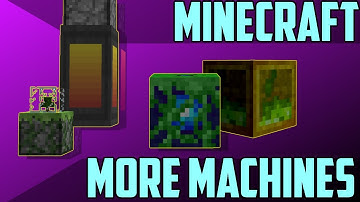 More Machines in Minecraft 1.11 - Command Block Creation