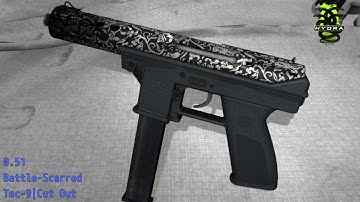 Tec-9 Cut Out Wear/Float