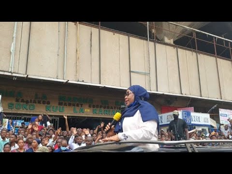 Ziara Ya Rais Samia Ilivyoondoka Na Vigogo Wa Soko Maajabu Ya Wajawazito Wanaokunywa Pombe