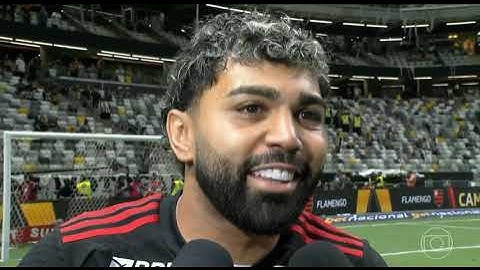 FIM DE JOGO E FESTA DO FLAMENGO - ATLÉTICO MG 0 X 1 FLAMENGO - GLOBO