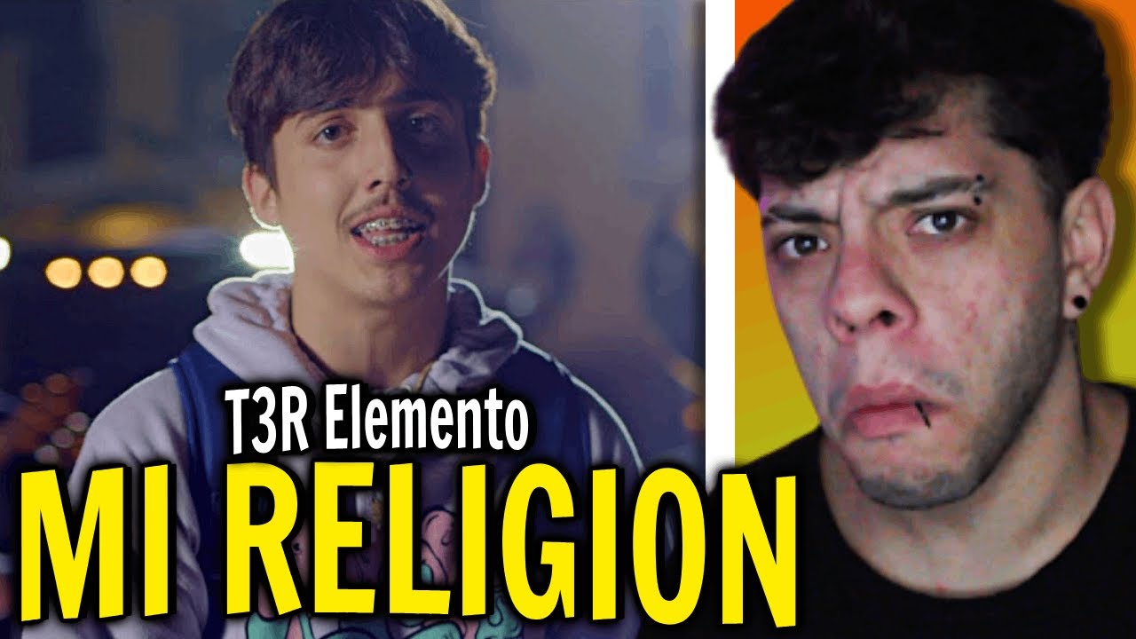 (REACCIÓN) Mi Religion - (Video Oficial) - T3R Elemento - DEL Records 2019