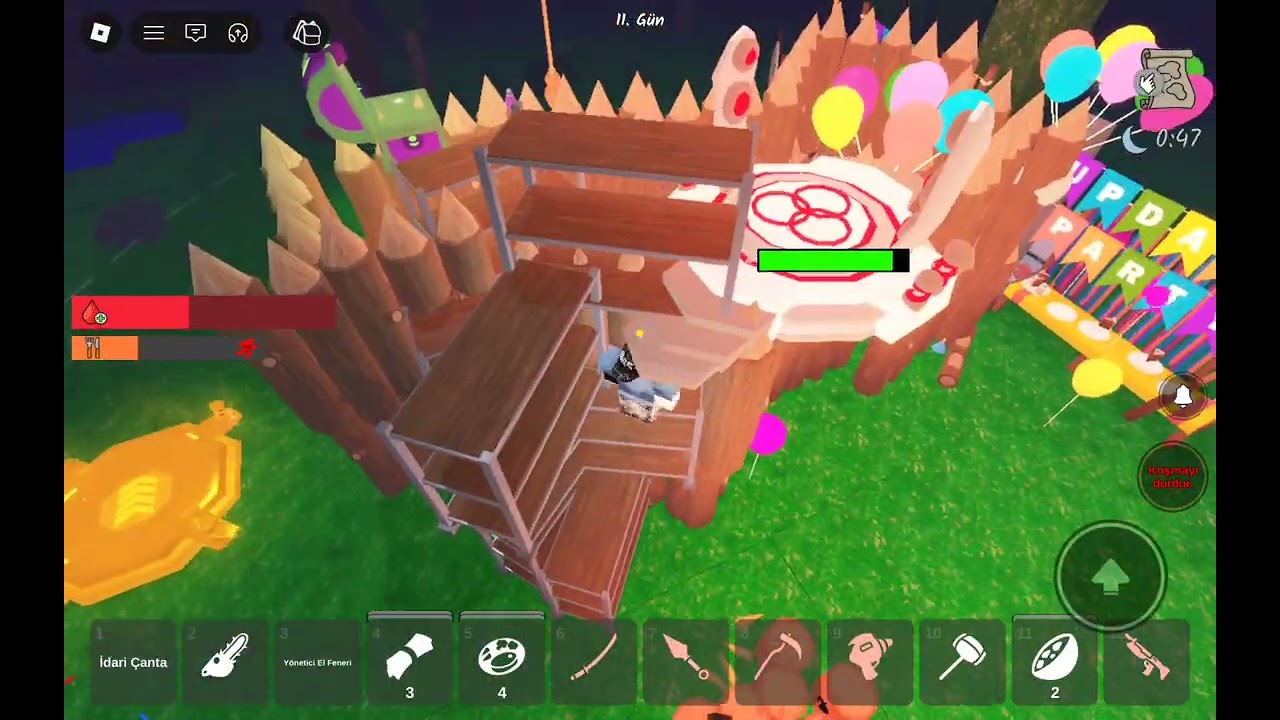 Ormanda parti güncellemesi