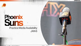 1-6-24 Phoenix Suns Media Availability: Frank Vogel and Keita Bates-Diop