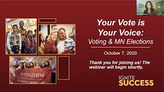 Your Vote Is Your Voice: Voting & Minnesota Elections