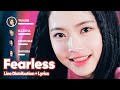 LE SSERAFIM OT5 Fearless Line Distribution Lyrics Karaoke PATREON REQUESTED mp3