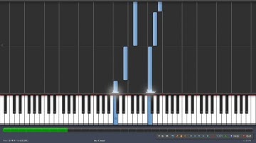 Czerny Exercise 1 from Practical Method for Beginners at 100BPM in Synthesia