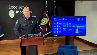 Chief Edwards reviews overall crime numbers for Richmond
