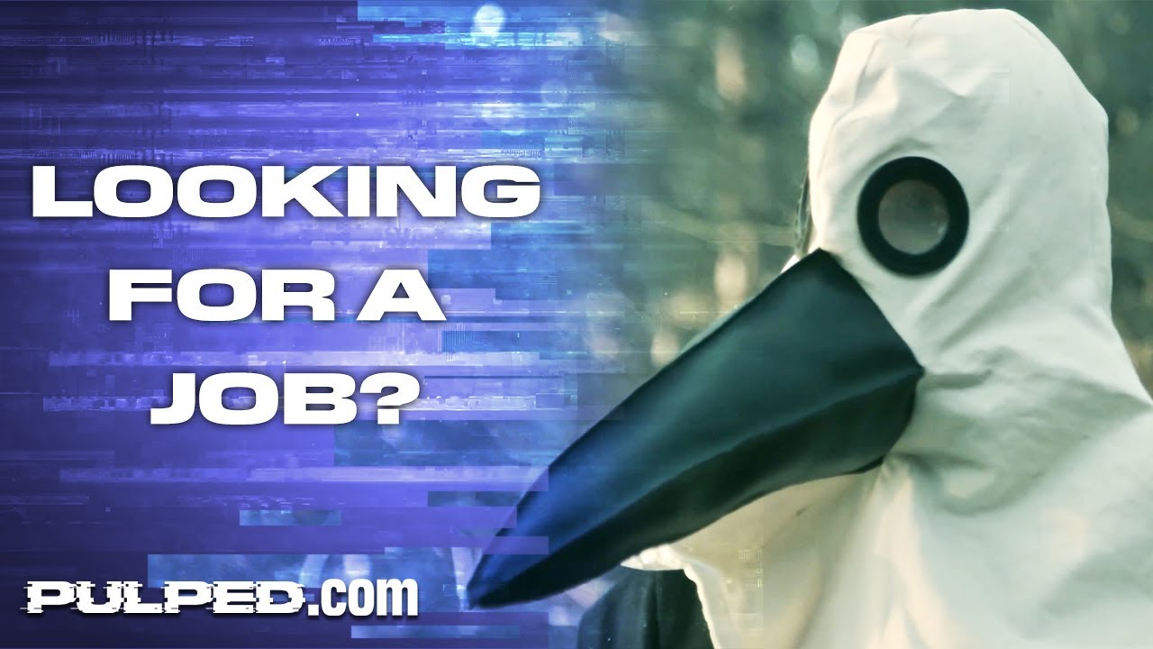 Pulped With Bits | Desperate For A Job | Comedy | Get Pulped