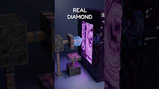 Minecraft vs Reality Portal Comparison 🤯 #minecraft #shorts