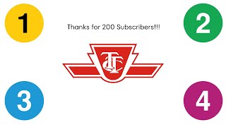 Riding All 4 TTC Subway Lines 11/19/2022 (200 Subscribers Special)