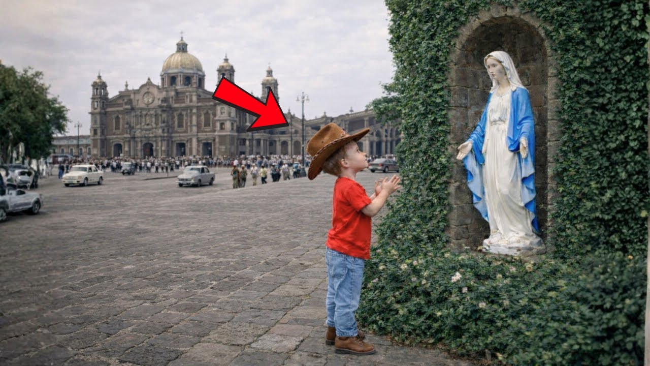 El Milagro en la Basílica de Guadalupe —El Niño sordo que conversó con la Virgen María en el jardín