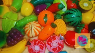 Learn Fruits and Vegetables with Toys