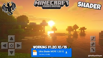Shader For MCPE 1.20 / 1.20.15+ 🍅 | Render Dragon [ 100% Working ]
