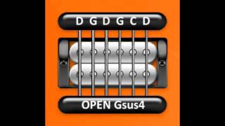 Perfect Guitar Tuner (Open Gsus4 = D G D G C D)