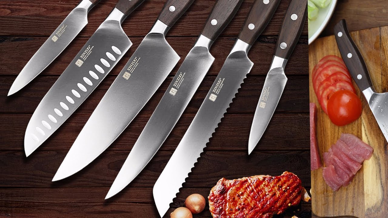 Buy Kitchen Tools Online - 6 PCs stainless steel kitchen Cooking Tool Knife Set