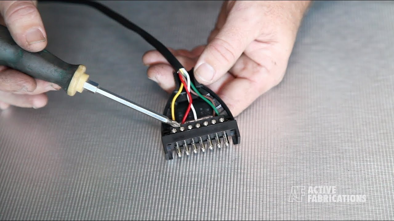 Wiring a Plug for your Trailer with Active Fabrications - YouTube