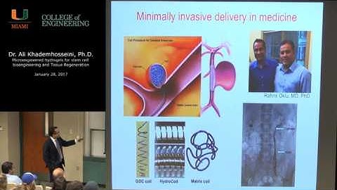 Dr. Ali Khademhosseini Lecture