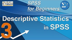 03 SPSS for Beginners - Descriptive Statistics - Durasi: 7.46. 