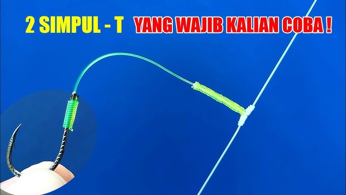 How to Tie Two Hooks onto One Fishing Line 