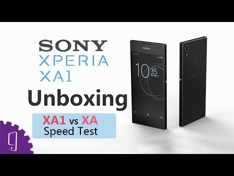 Sony Xperia XA1 Unboxing | Speed Test Vs XA