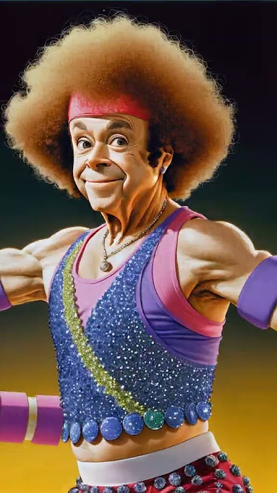 Richard SIMMONS 🤸🏼‍♂️#shorts #ai #richardsimmons #fitness #aerobics #hollywood #flamboyant #lgbtq