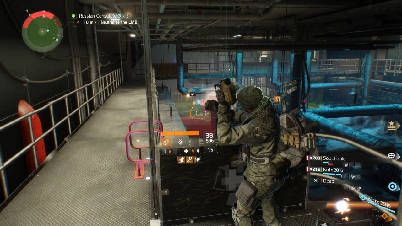 The Division - Russian Consulate Challenge Mode PC Gameplay