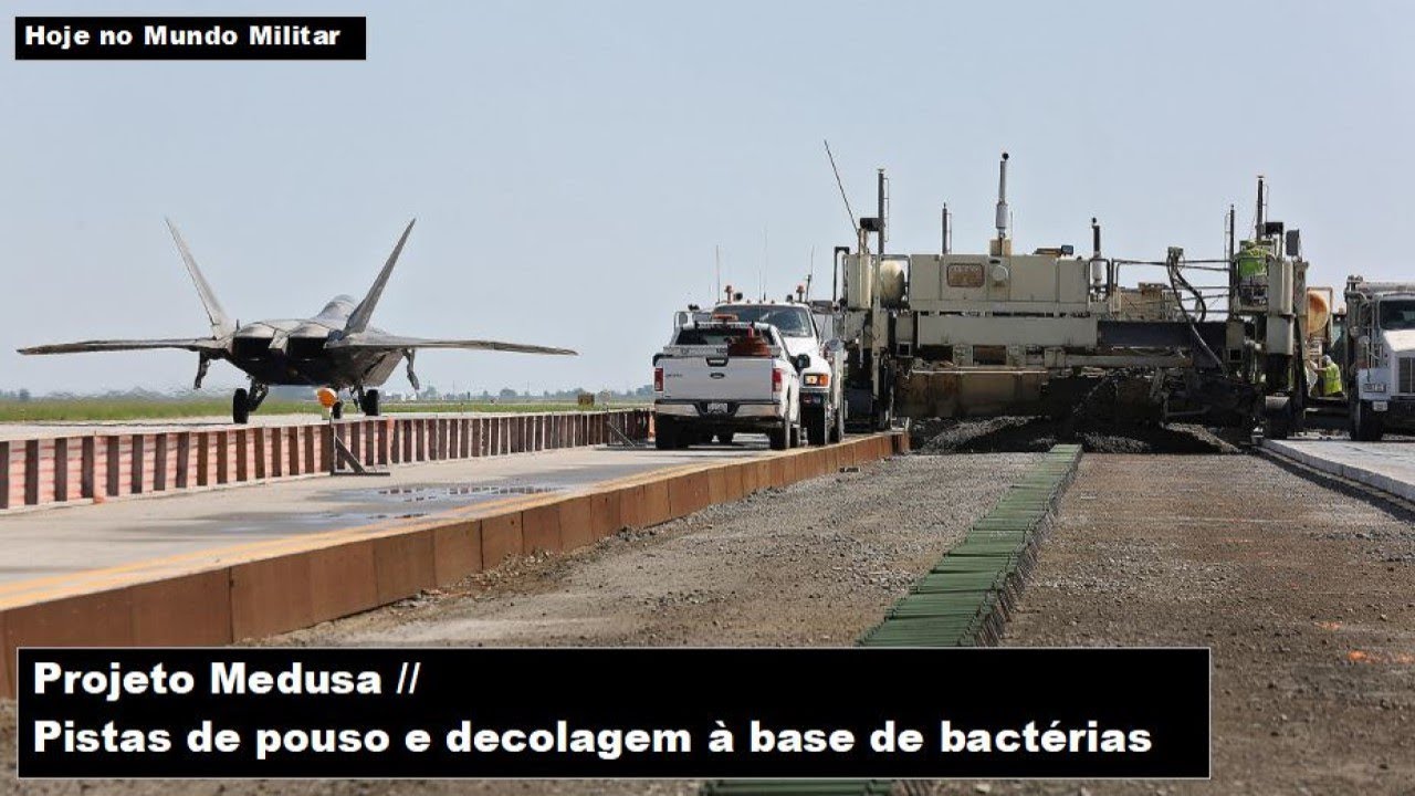 pouso e decolagem em dubai Projeto Medusa – Pistas de pouso e decolagem à base de bactérias