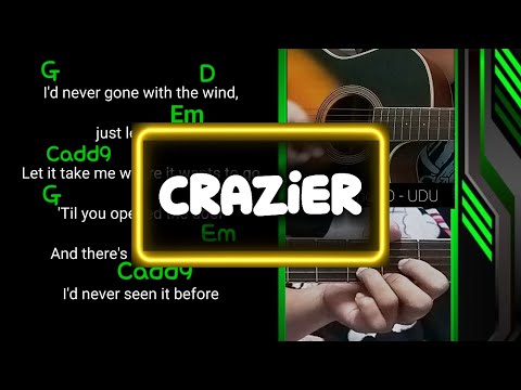 Crazier / guitar tutorial / Arthur Miguel