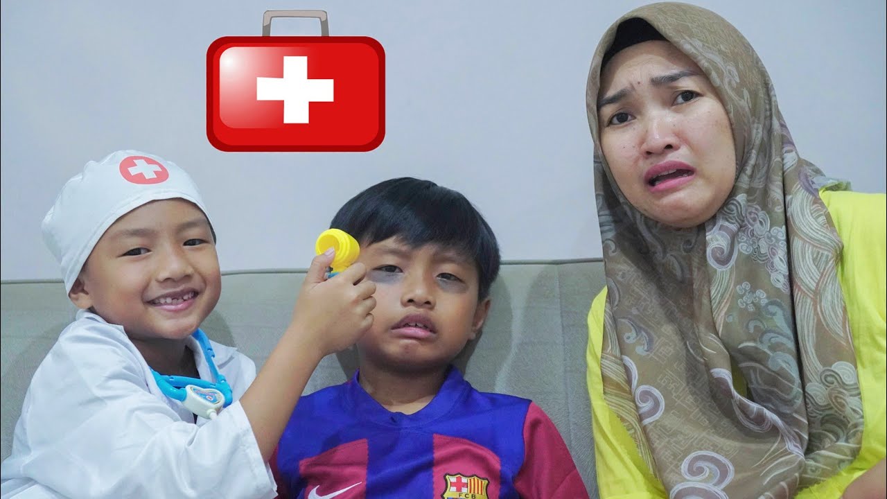 MATAKU SAKIT KEBANYAKAN MAIN HP 🥴 DRAMA DOKTER DOKTERAN | Davino Vlog