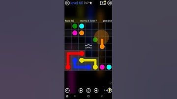 How To Solve Flow Free Bridges 7x7 Mania Pack Level 60 Board Walk Through Solution Walkthrough