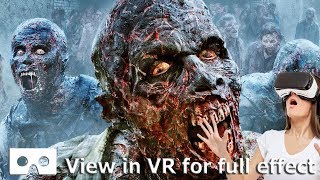 VR 360 Video Night of the living dead Full Movie in a virtual scary zombie cinema 4K