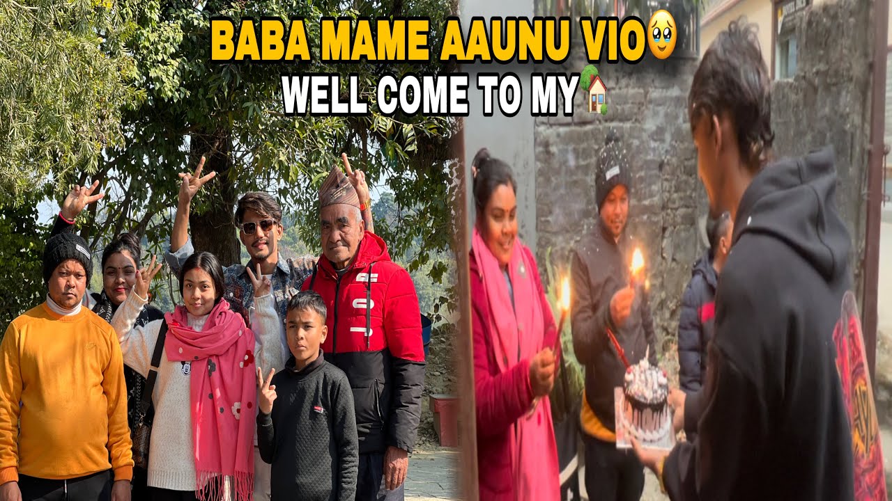 Wel come to home baba mame🥹