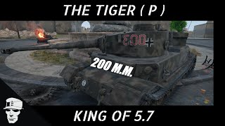 War Thunder Realistic Battle Tiger I (P) King of 5.7