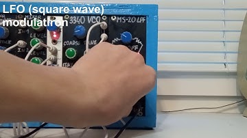 DIY MS-20 LPF demo