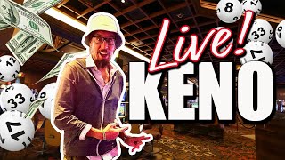 🚨LIVE! Going All In for A KENO Jackpot