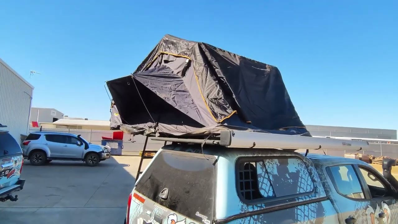 Oztrail Birdsville Roof Top Tent - Hybrid Shell and ready to rock!