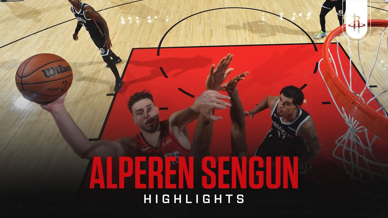 Alperen Sengun (21 points) Highlights vs. Brooklyn Nets - YouTube
