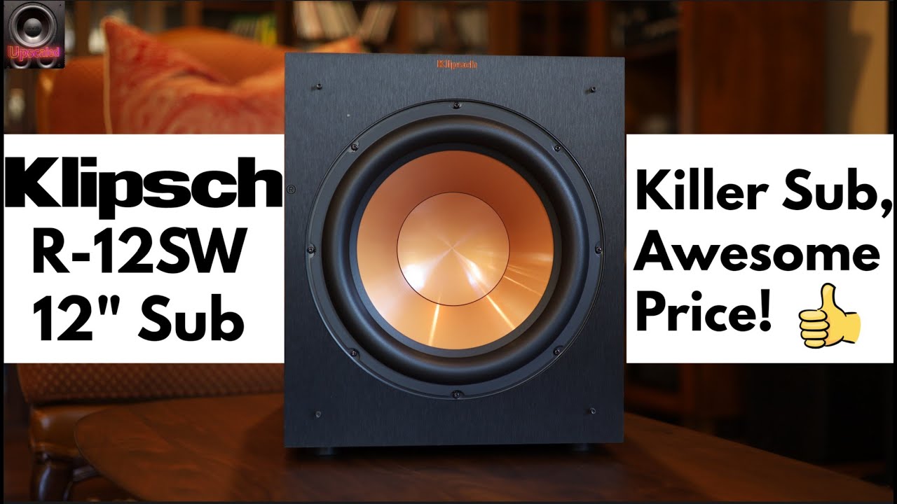 Klipsch Reference R-12SW Subwoofer Review - Strong Output, Great Price YouTube
