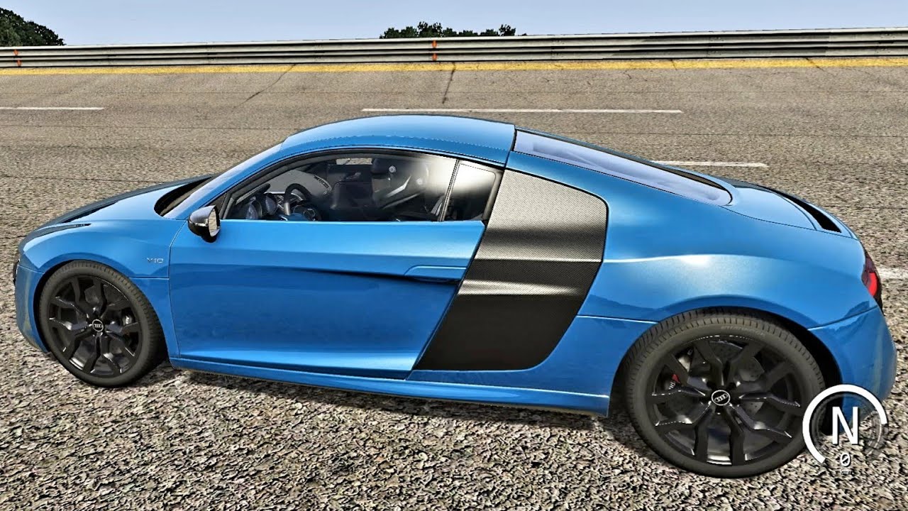 750Hp Audi R8 V10 Plus Top Speed 360+kmph YouTube