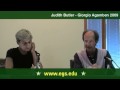 Judith Butler and Giorgio Agamben. Eichmann, Law and Justice. 2009 5/7