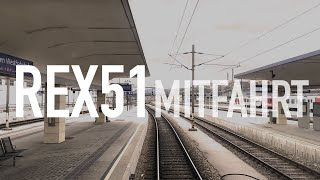 [REX51] ÖBB 1144 Führerstandsmitfahrt [Wien Westbahnhof nach St. Pölten Hbf]