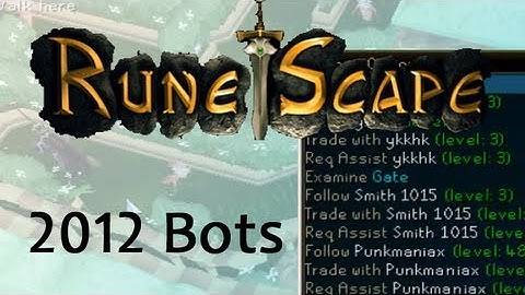 RuneScape Bots and Stuffs