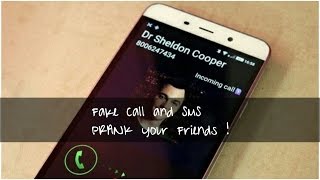 Prank your Friends - How To Make Fake Sms And Calls screenshot 1