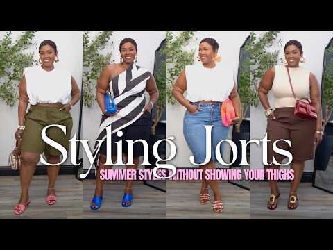 How to Style Jorts | Summer Styles If You Dont Love Showing Your Thighs