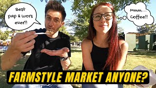 BEST farmers market in Pretoria! 🌽 | Boeremark | South African YouTubers - Travel Vlog