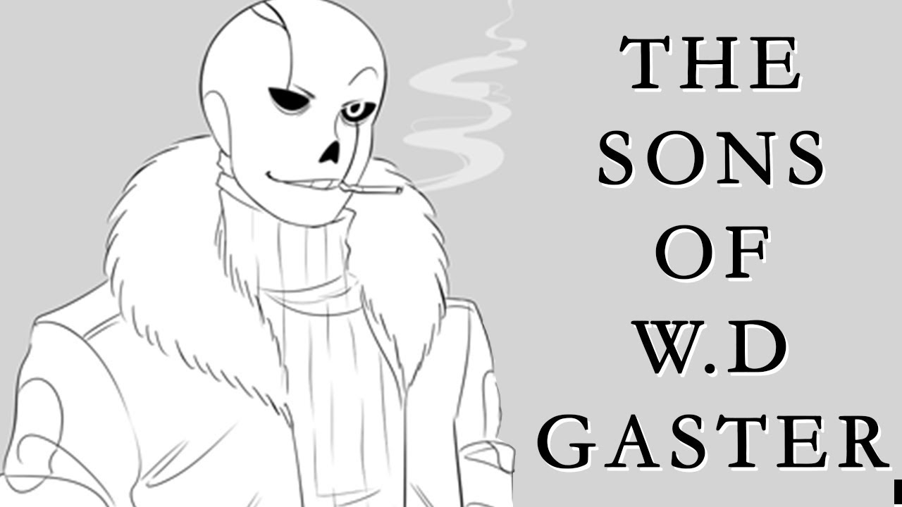 The Sons Of W D Gaster Undertale Comic Dub Youtube