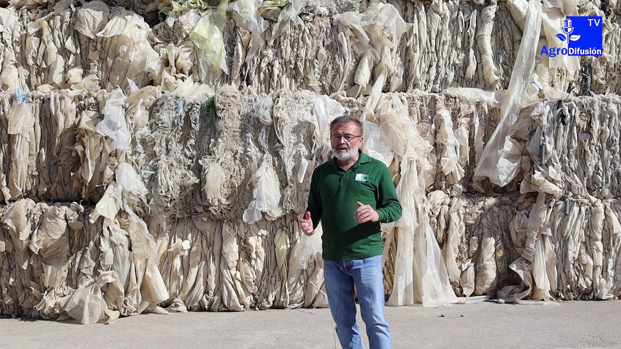 Reciclado del plástico generado por la agricultura almeriense
