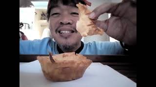 mukbang sakuragi eating two cassava cake