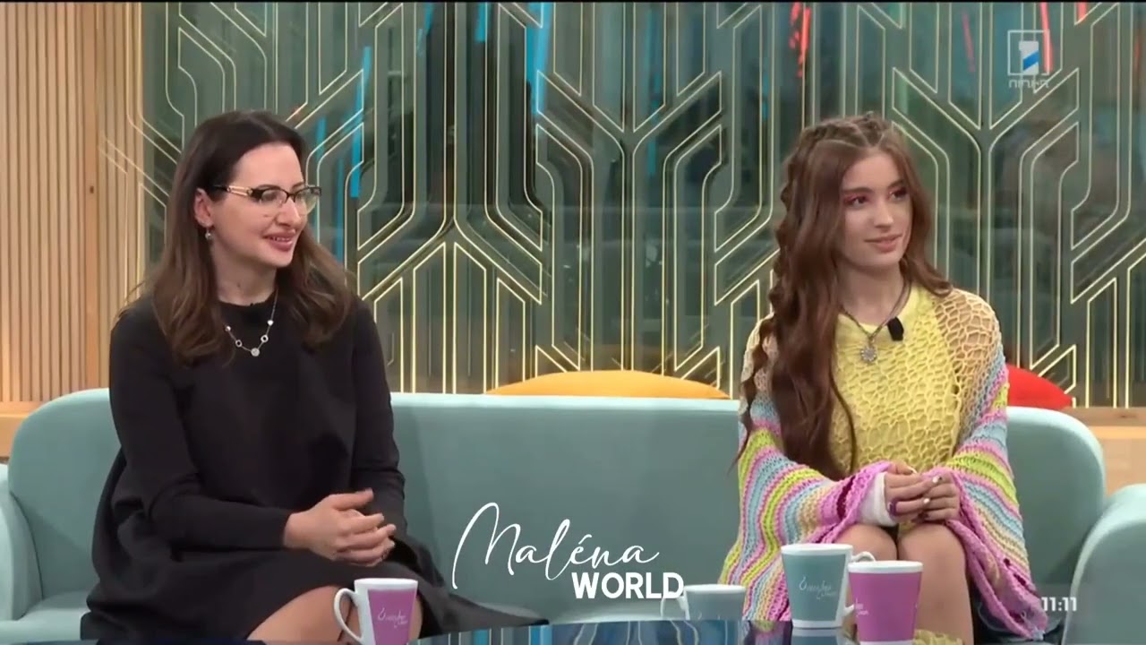 Maléna - Interview in Aravot Luso - Armenian Public Tv {15/12/2022}