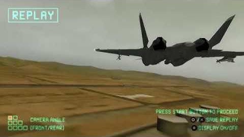 OUT OF THE FIRE. Ace Combat X: Skies of Deception on PPSSPP - Mission 2